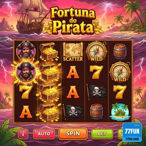 Chuva de Bônus 77fun - Slots